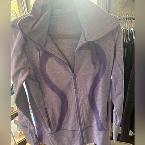 Athletic full zip hoodie